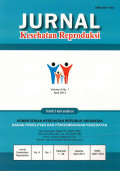 JURNAL KESEHATAN REPRODUKSI VOL. 4 NO. 1 APR 2013