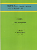 Modul 1 Konsep Dasar Epidemiologi