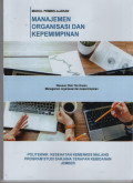 Modul Pembelajaran Manajemen Organisasi dan Kepemimpinan
