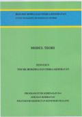 Modul Teori Biologi Kimia dan Fisika Kesehatan