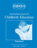 ICEA International Journal of Childbirth Education Vol 30 no 1