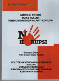 Modul Teori Pendidikan Budaya Anti Korupsi