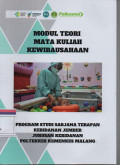 Modul Teori Mata Kuliah Kewirausahaan