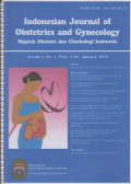 Indonesian Journal of Obstetrics and Gynecology Vol.3, No.1, page 1-64, January 2015