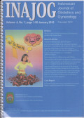 Indonesian Journal of Obstetrics and Gynecology Vol.4, No.1, page 1-56, January 2016