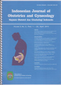 Indonesian Journal of Obstetrics and Gynecology Vol.2, No.2, Page 1-53, April 2014