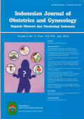 Indonesian Journal of Obstetrics and Gynecology Vol.2, No.3, page 115-172, July 2014